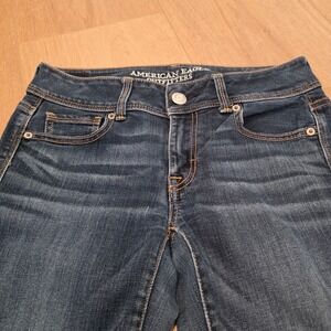 American Eagle Outfitters Women's Jeans Kick Boot Dark Wash Size 2